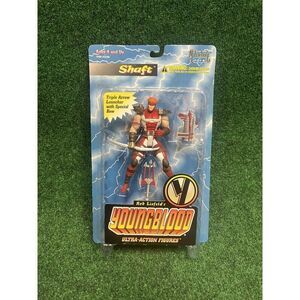 1995 McFarlane Youngblood Shaft Ultra Action Figure. Series 1. image comics NIB